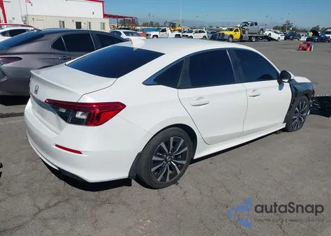 2022 Honda Civic Ex z USA, uszkodzony, nr VIN JHMFE1F75NX004211